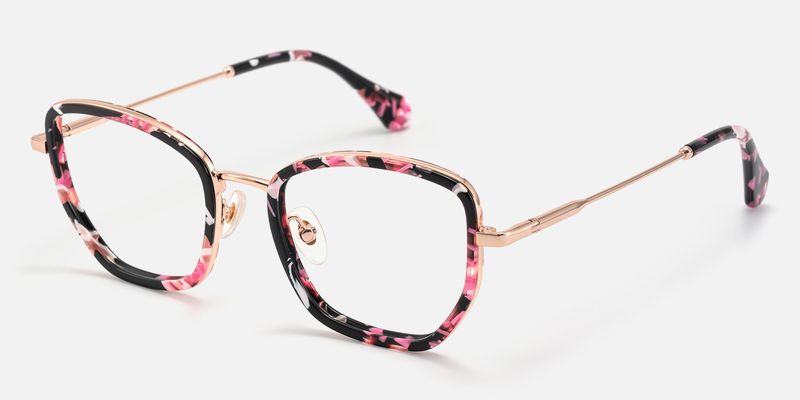 Wanderer - Geometric Floral Eyeglasses