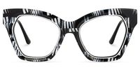 Stetson - Cat Eye Pattern Eyeglasses | Vooglam Angle View