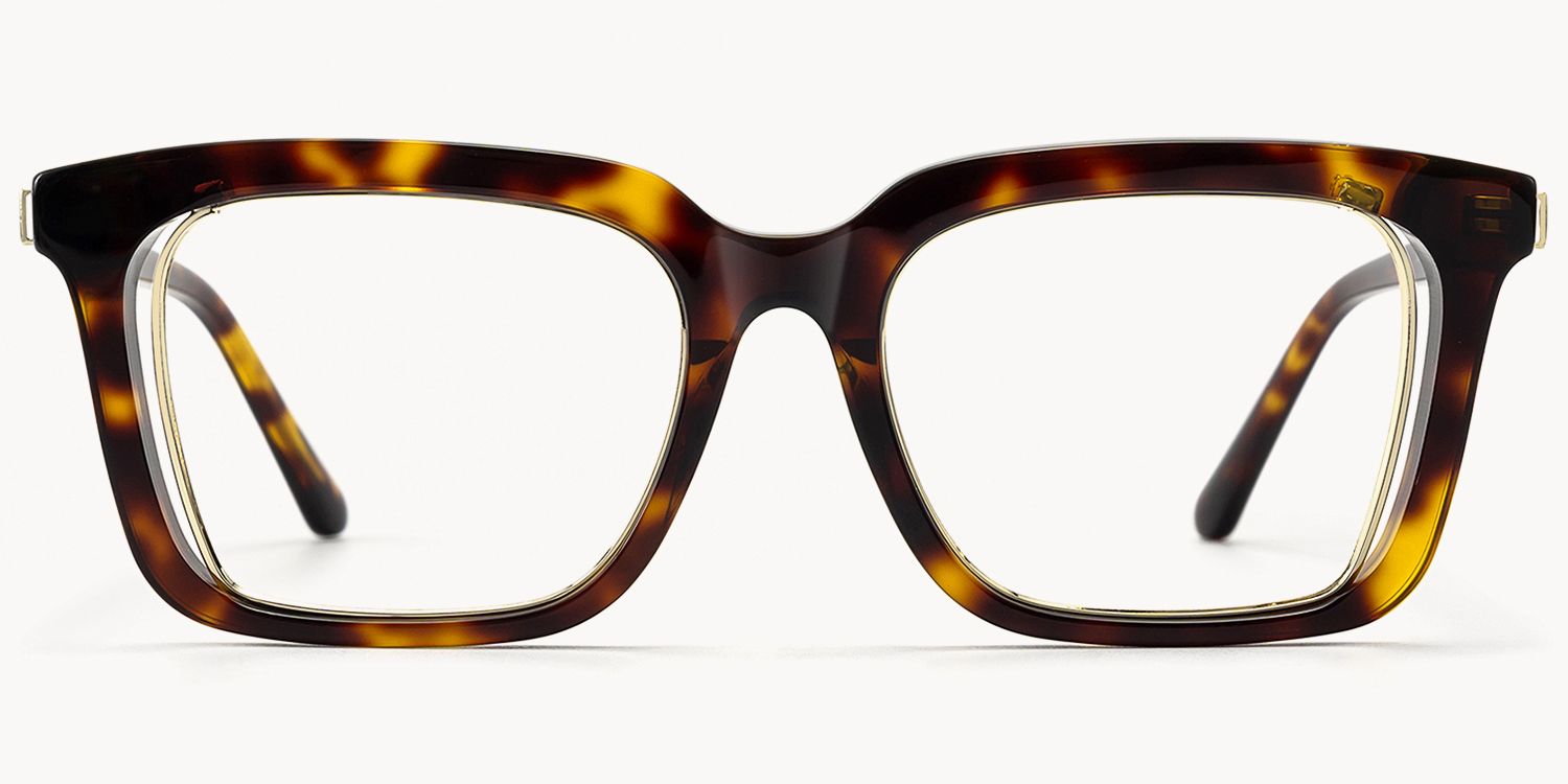 Chaparral - Rectangle Tortoise Eyeglasses - 1