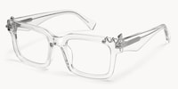 Spike - Rectangle Transparent Eyeglasses - 5
