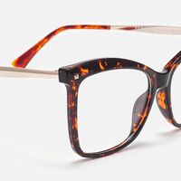 Libby - Chic Tortoise Butterfly Glasses | Vooglam Design Details