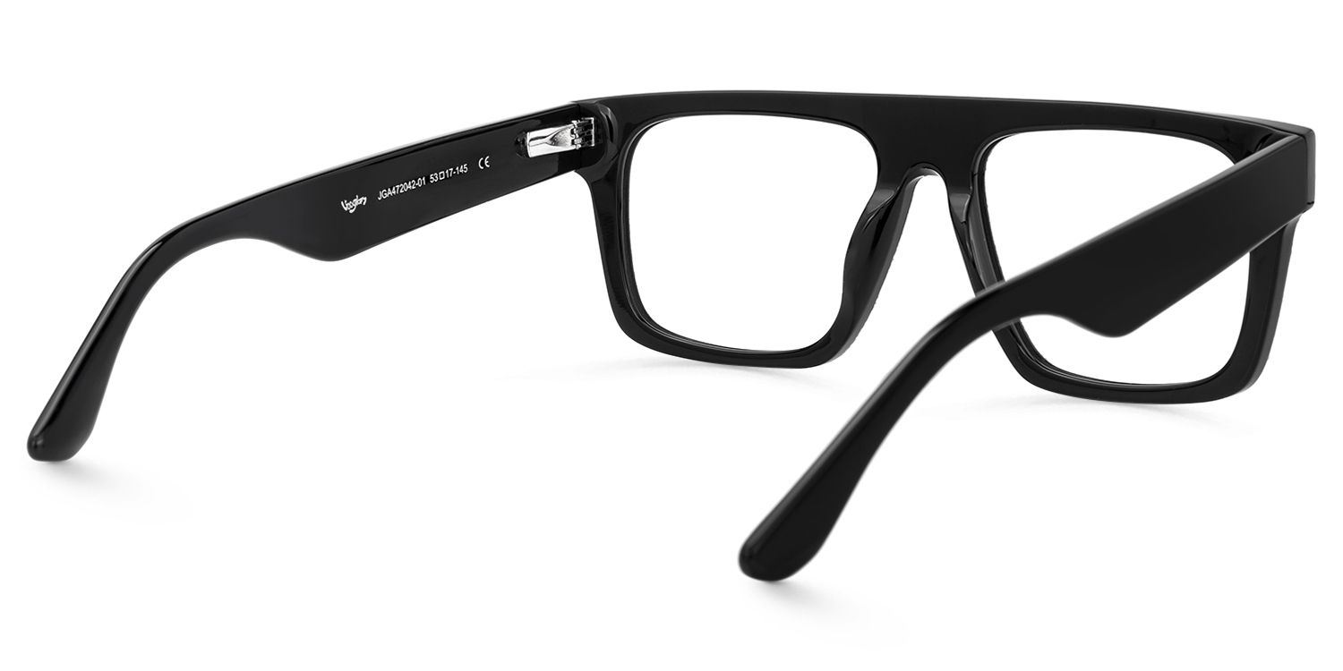 Najinca - Rectangle Black Eyeglasses product detail 3