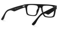 Najinca - Rectangle Black Eyeglasses | Vooglam Side View