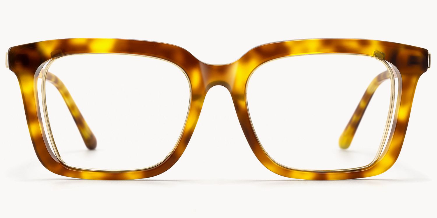 Chaparral - Rectangle Tortoise Eyeglasses - 1
