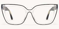 Jessye - Butterfly Black/Crystal Eyeglasses - 2
