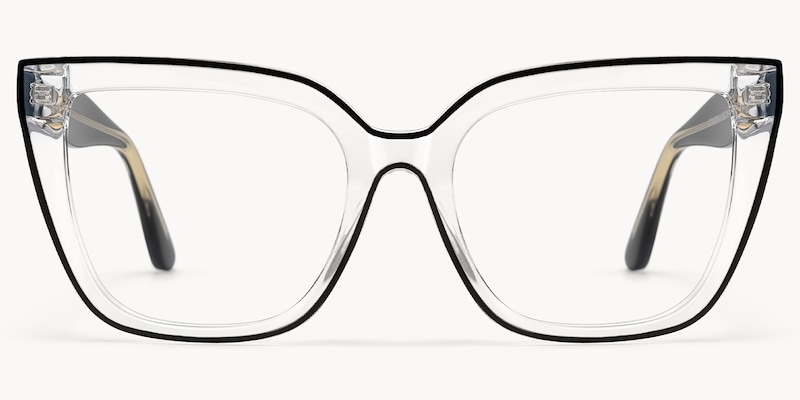 Jessye - Butterfly Black/Crystal Eyeglasses