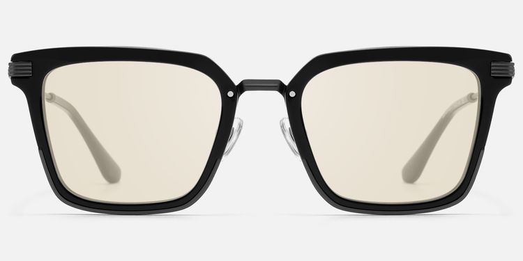 Kassel - Matte Gunmetal Acetate Metal Sunglasses | Vooglam