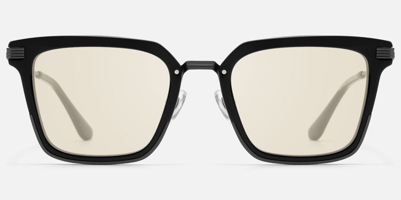 Kassel - Matte Gunmetal Acetate Metal Sunglasses | Vooglam