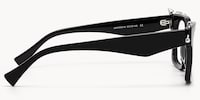 Spike - Rectangle Black Eyeglasses - 6
