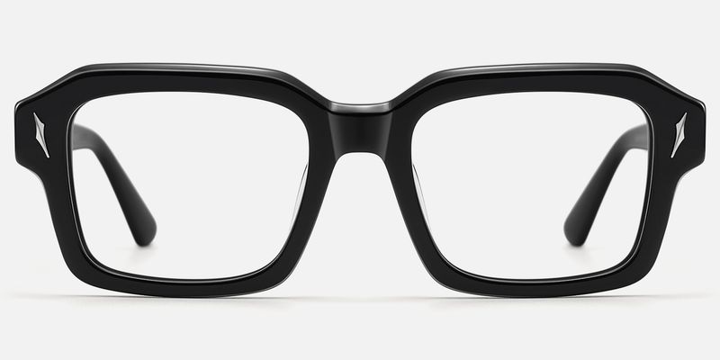 Blindspot - Square Black Eyeglasses