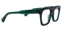 Ichtaca - Rectangle Green Eyeglasses | Vooglam 