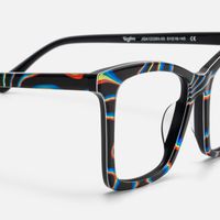Kiersten - Butterfly Pattern Eyeglasses | Vooglam Design Details