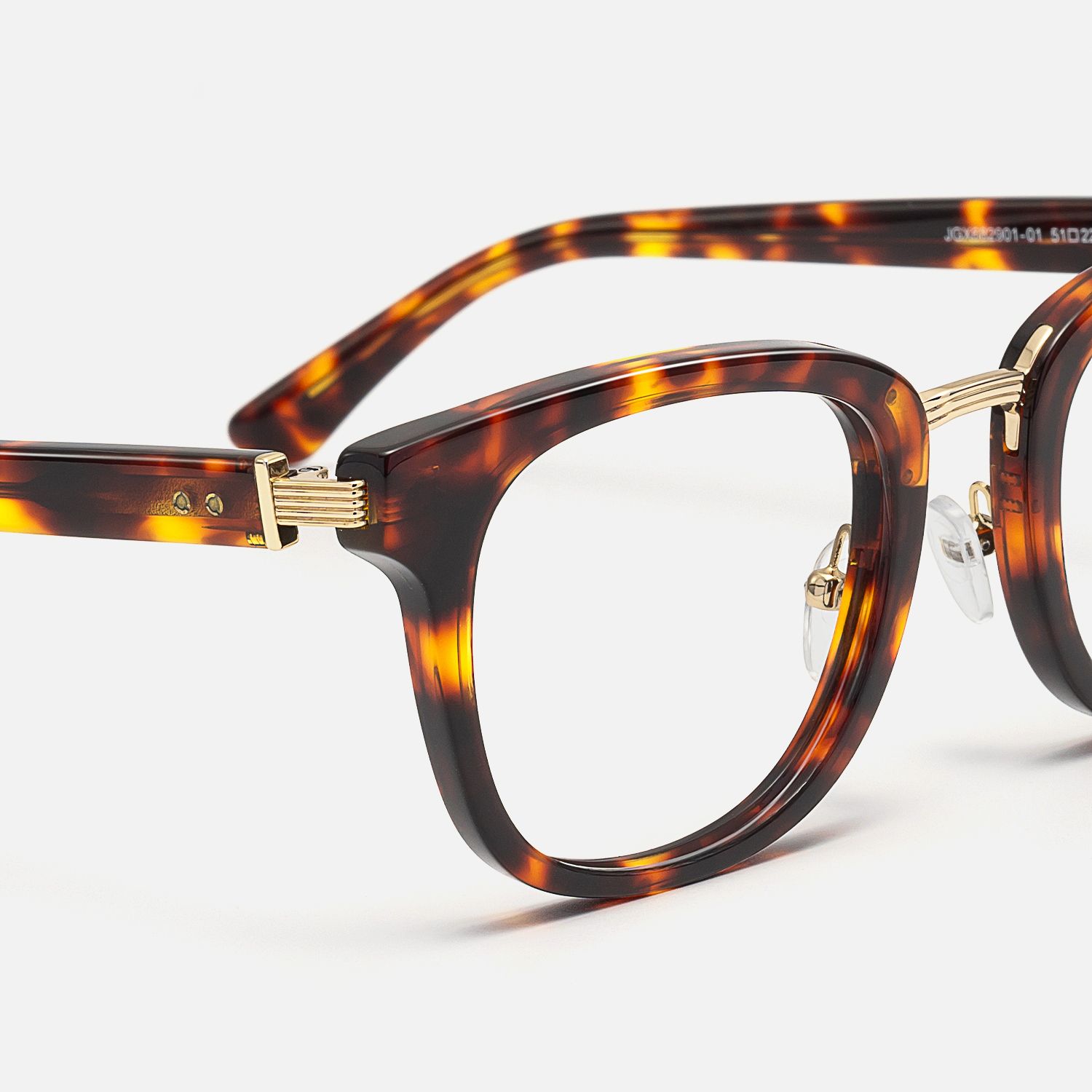 Silenzio - Square Tortoise Eyeglasses product detail 4