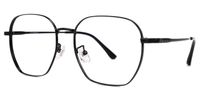 Eissa - Round Black Eyeglasses | Vooglam Front View