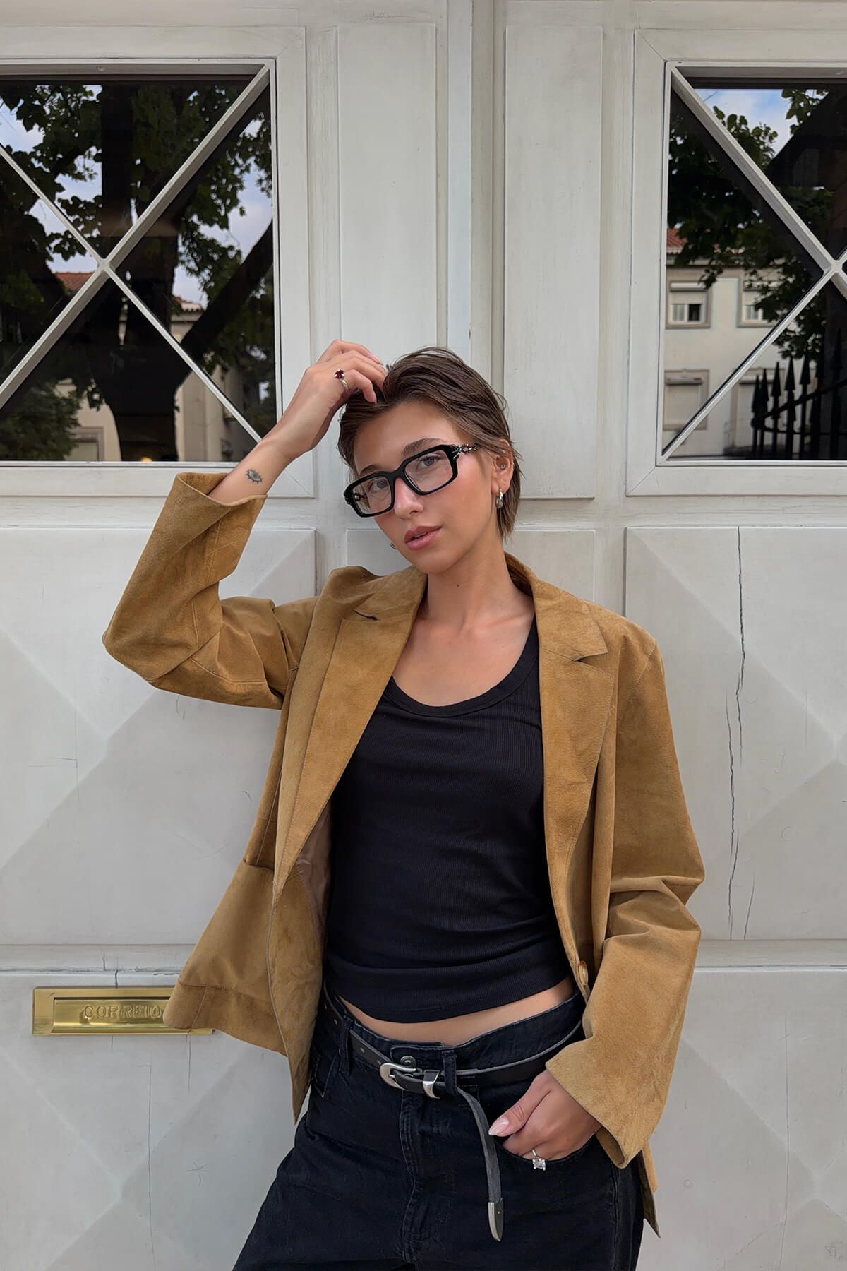 Explore the design story of Vorpal - Dark Thorn Rectangle Black Glasses | Vooglam 6