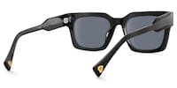 Mahola - Rectangle Black Sunglasses - 3