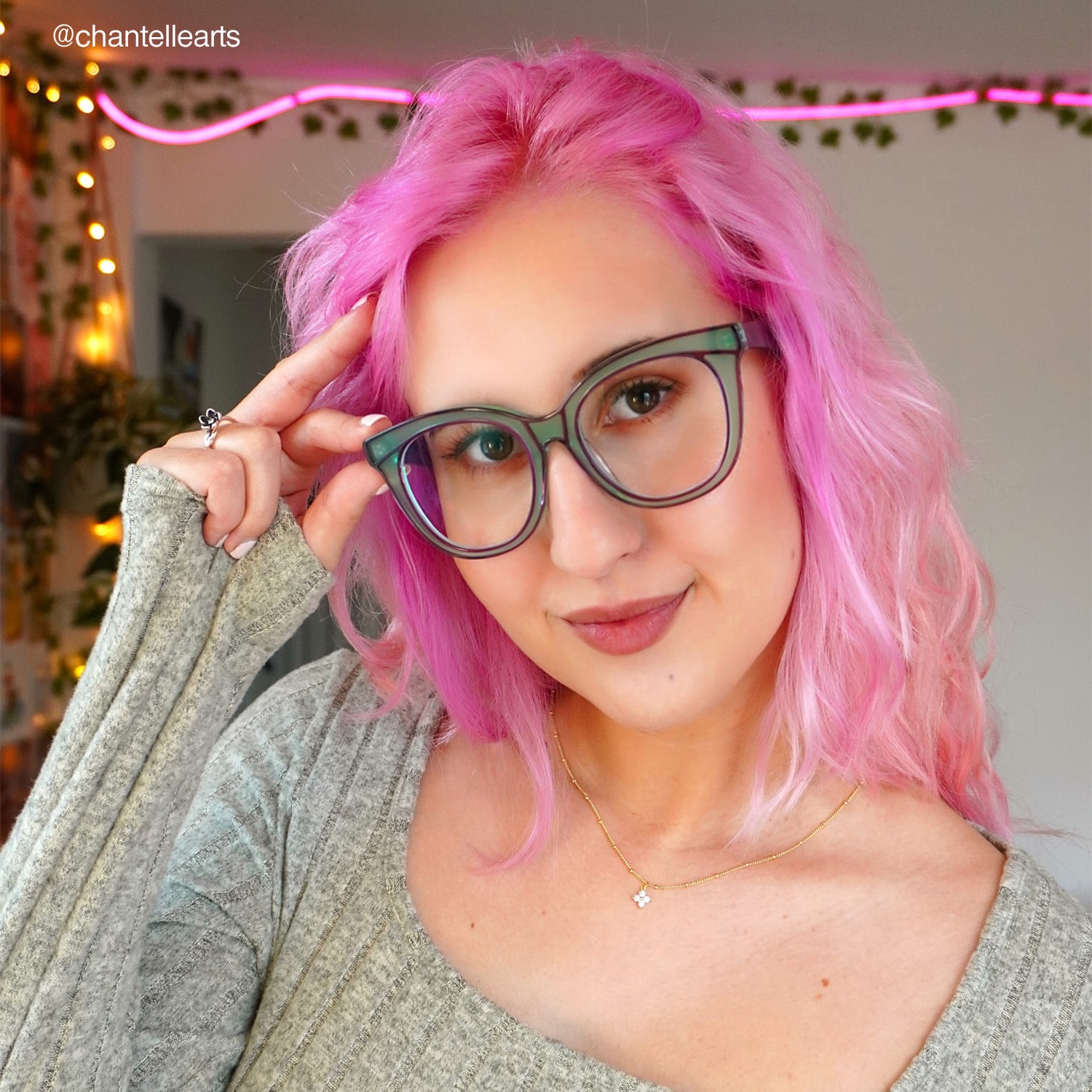 Feivel - Cat Eye Purple Eyeglasses