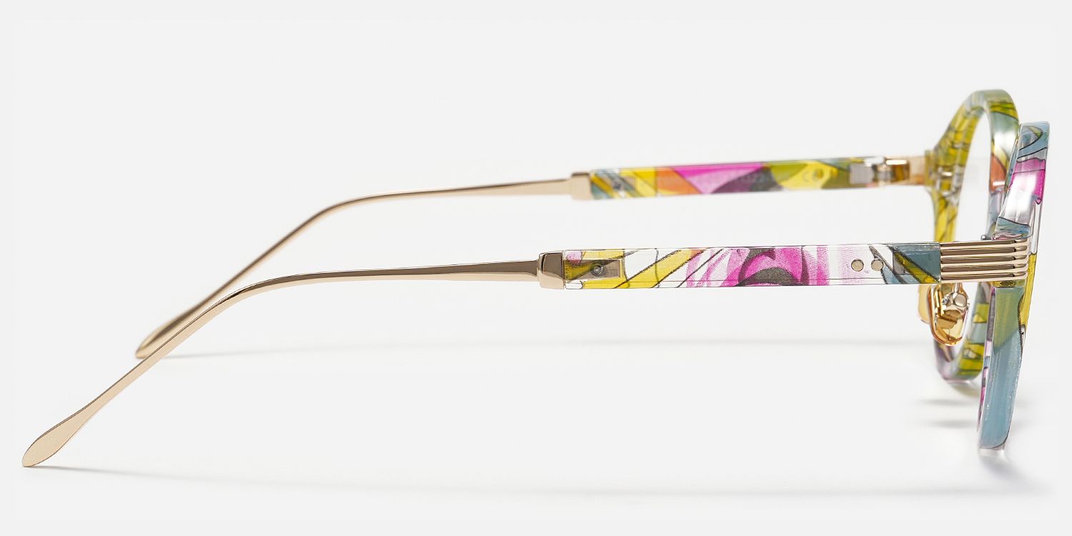 Dylan - Round Multicolor Eyeglasses product detail 3
