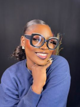 Vooglam review from dark_skinned_simi: Nice fit and cute style. They even came in a beautiful cloth bag. The glasses are nice-looking and look like the picture online. I will be ordering from Vooglam always!