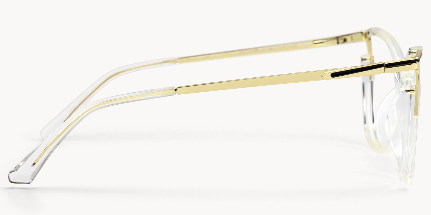 Eirlys - Cat Eye Crystal Eyeglasses - 3