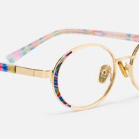 Vortex - Oval Pattern Eyeglasses | Vooglam Design Details