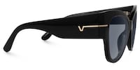 Elektra - Cat Eye Black Sunglasses - 4