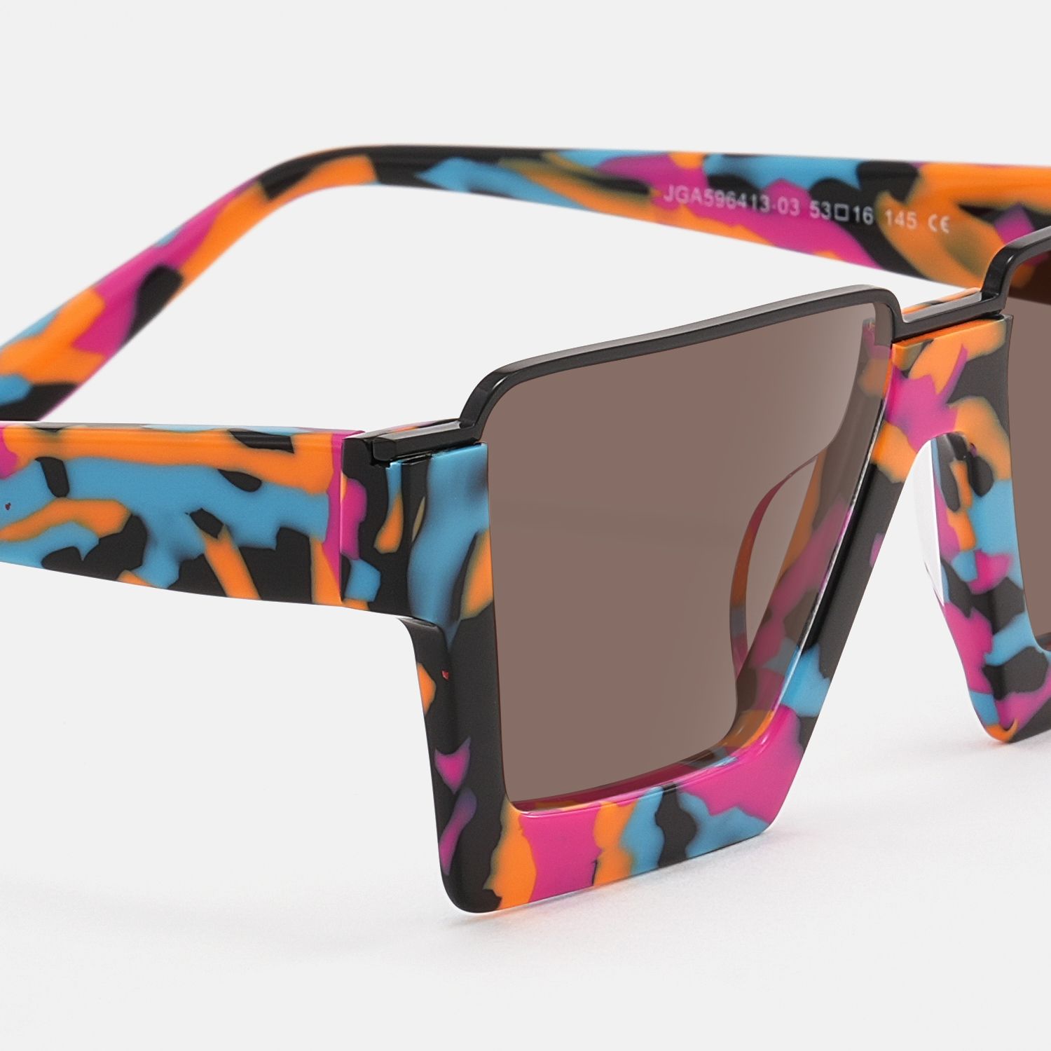 Dardhan - Rectangle Multicolor Sunglasses product detail 4