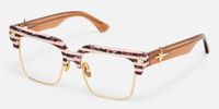 Nathifa - Browline Pattern Eyeglasses