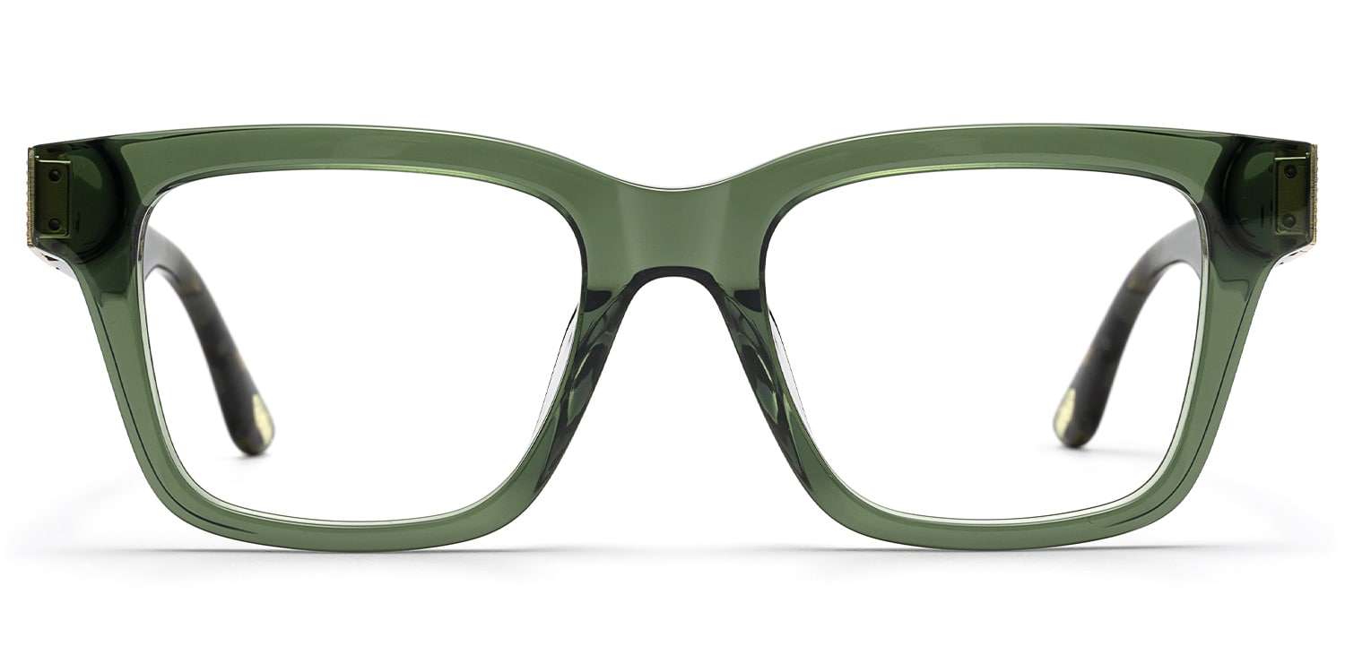 

Legacy - Rectangle Green Eyeglasses