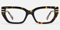 Nomad - Cat eye Tortoise Eyeglasses | Vooglam Angle View