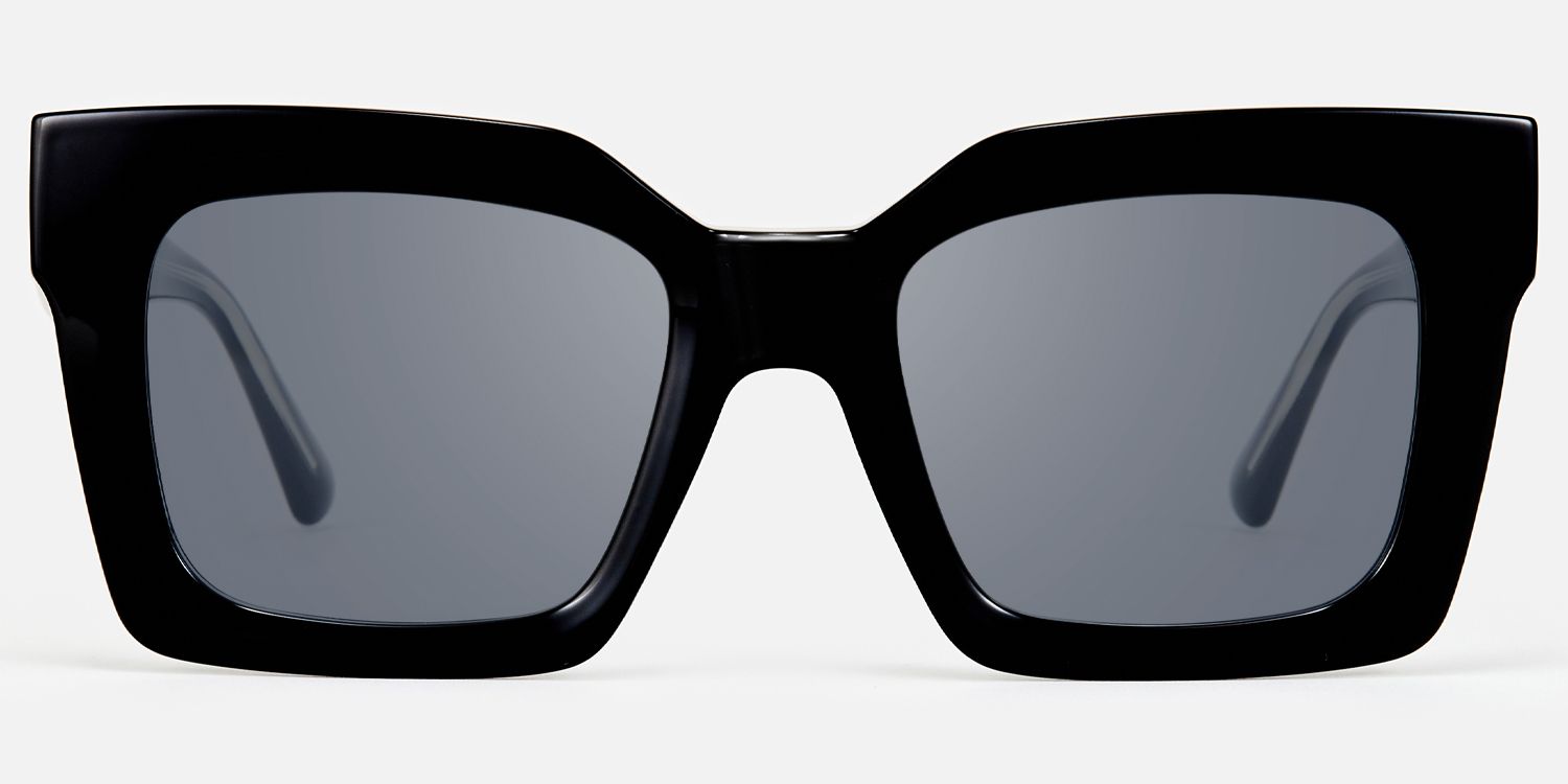 Pacheco - Rectangle Black Sunglasses product detail 2
