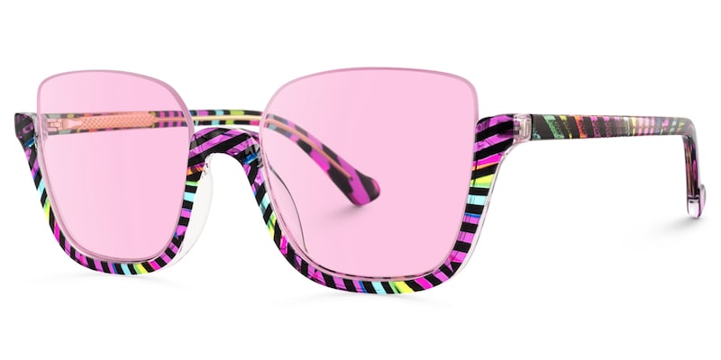 Fariha - Square Multicolor Sunglasses