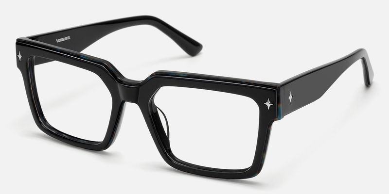 Havok - Rectangle Black Eyeglasses