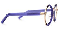 Darcila - Round Purple Eyeglasses | Vooglam 
