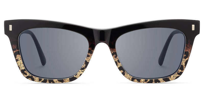 Calico - Square Two-tone Sunglasses
