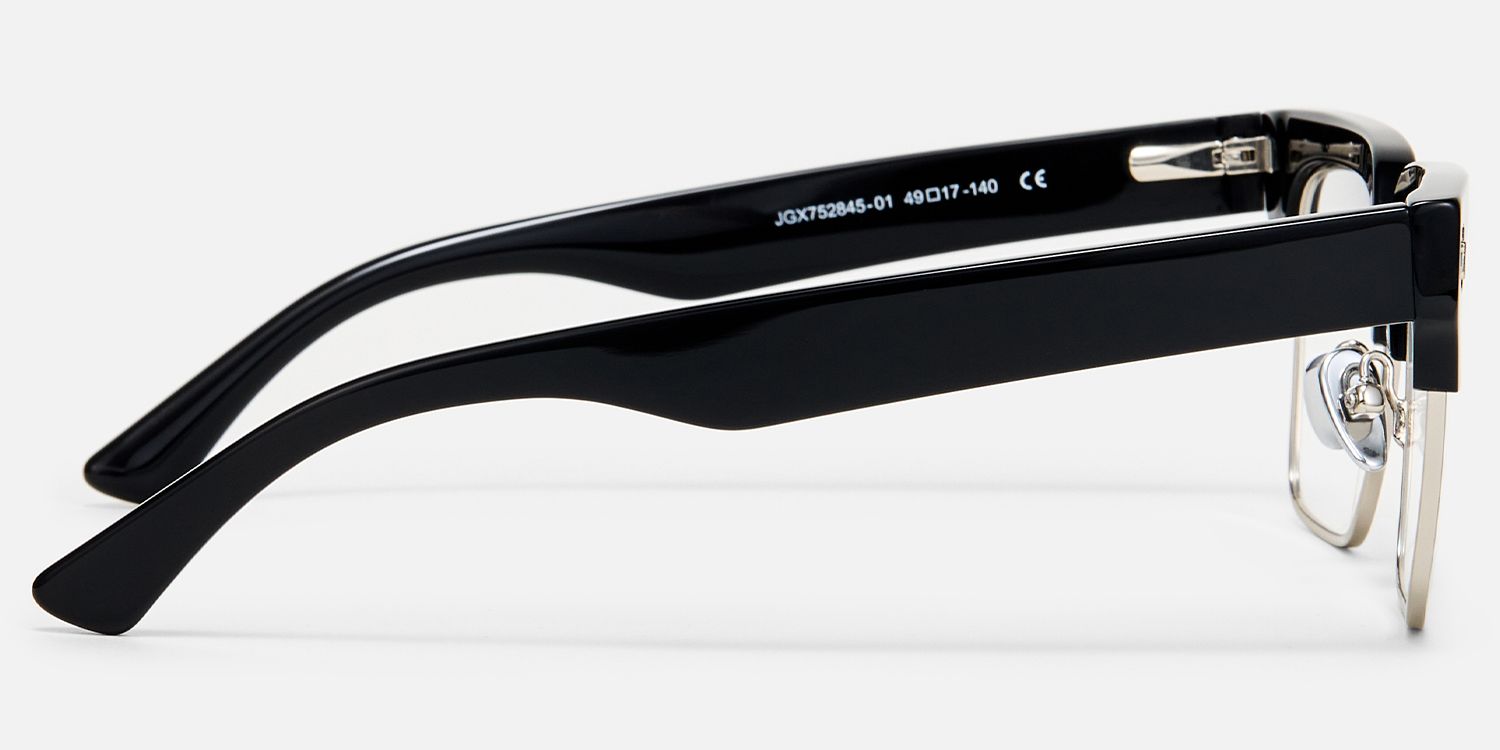 Nathifa - Browline Black Eyeglasses product detail 3