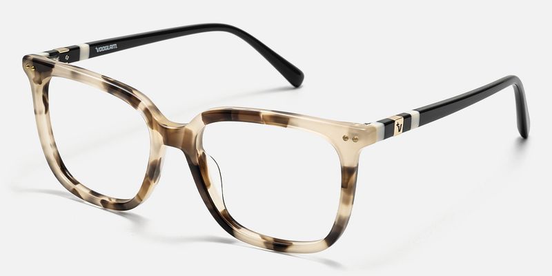 Terra - Square Tortoise Eyeglasses