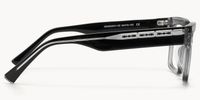 Razor - Rectangle Silver Eyeglasses - 3