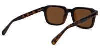 Nafisa - Rectangle Tortoise Sunglasses | Vooglam 