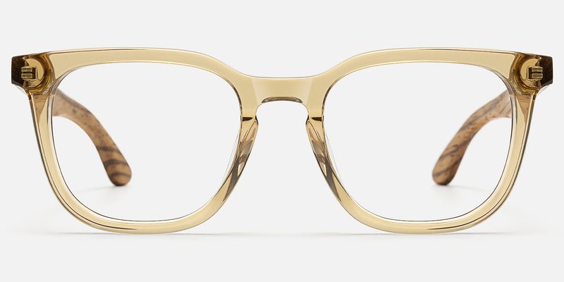 Lote - Square Champagne Eyeglasses
