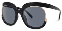 Fredia - Square Black Sunglasses - 3