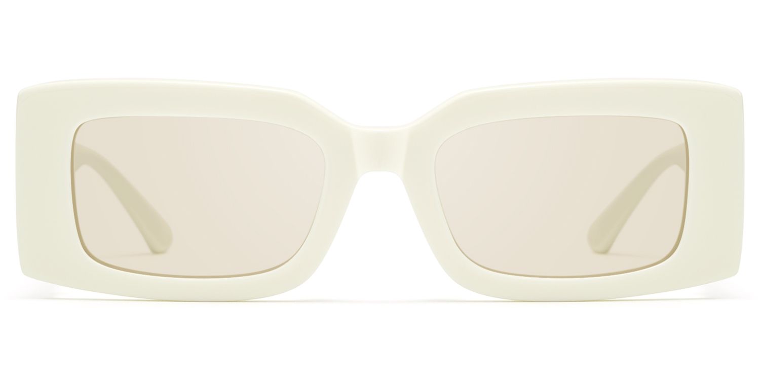Aurelia - Off White Light Brown Sunglasses | Vooglam Product Details 1