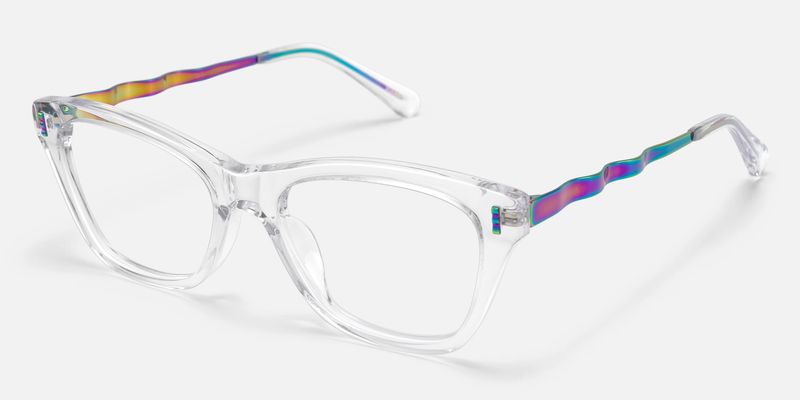 Hype - Square Transparent Eyeglasses