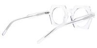 Eliphalet - Geometric Crystal Eyeglasses | Vooglam Side View