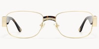 Nyame - Rectangle Gold Eyeglasses - 2