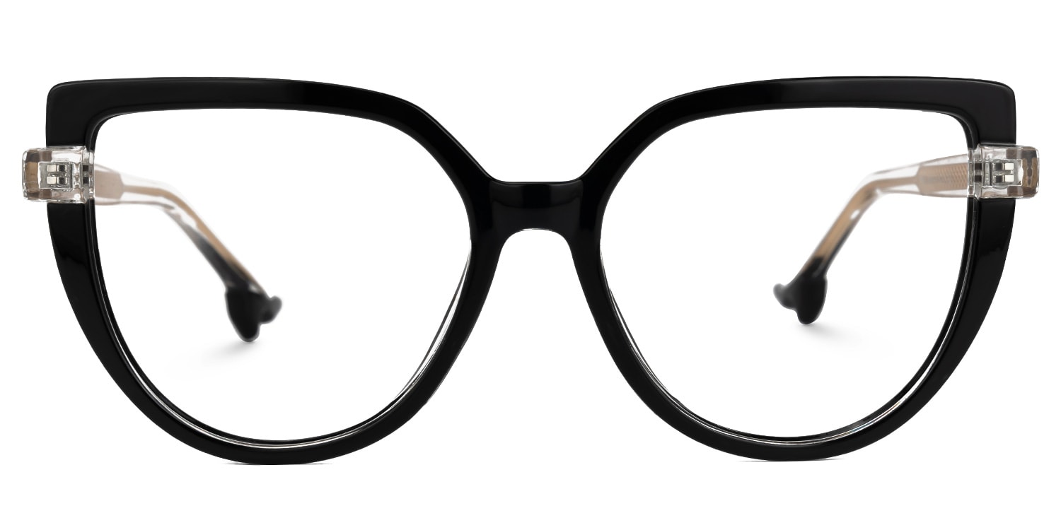 

Dastan - Cat Eye Black Eyeglasses