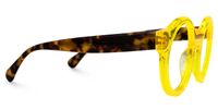 Elefteria - Round Yellow Eyeglasses | Vooglam 