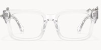 Spike - Rectangle Transparent Eyeglasses - 4