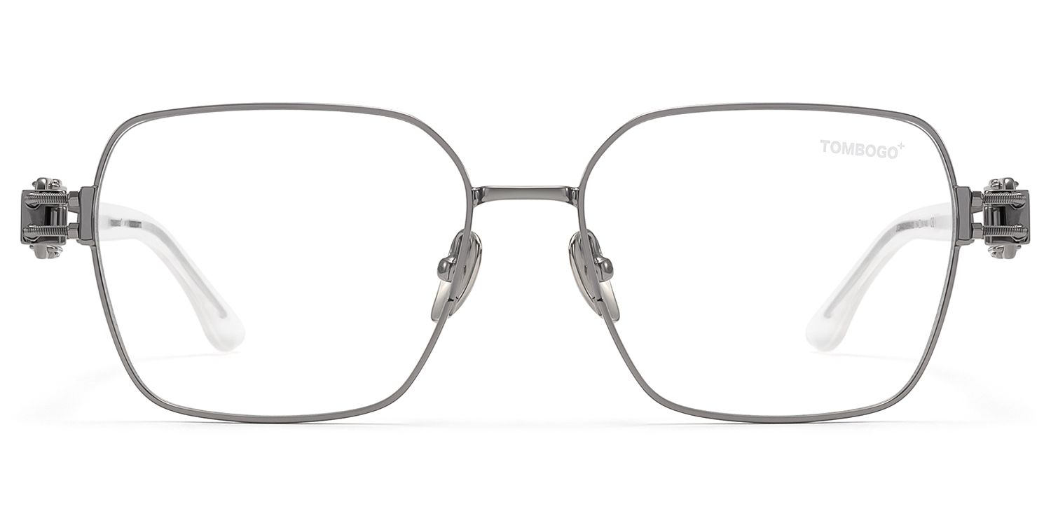 The Architect - Rectangle Black Eyeglasses | Vooglam Product Details 1