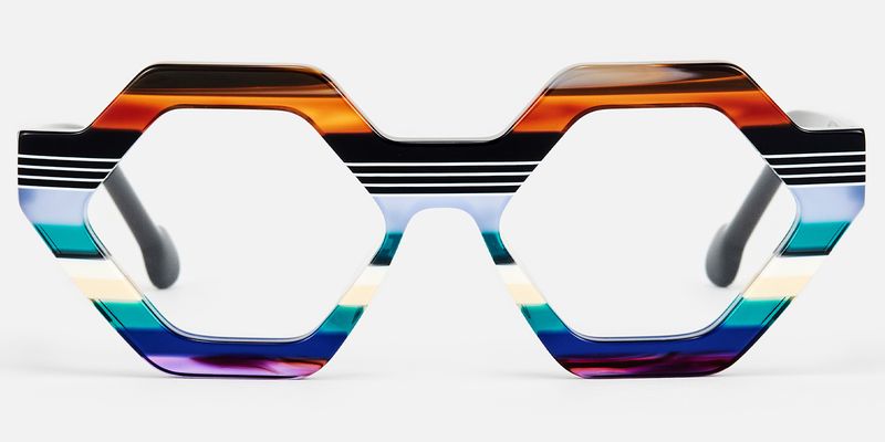 Ailsa - Bohemian Style Geometric Frame Glasses